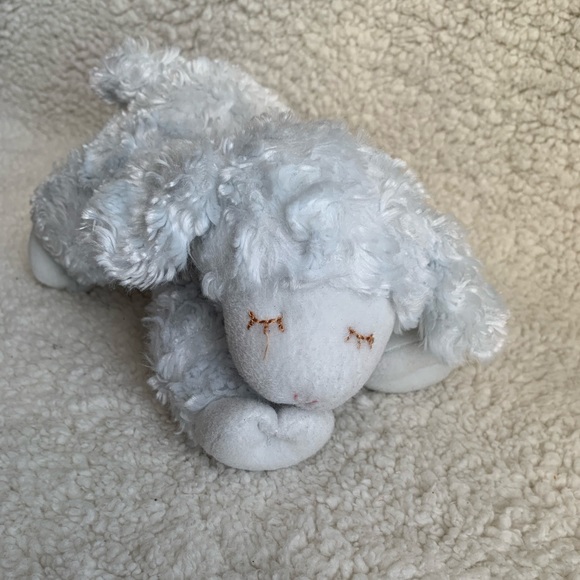 GUND 8 inch Winky Plush Lamb Rattle Stuffed Animal Toy - Picture 2 of 5